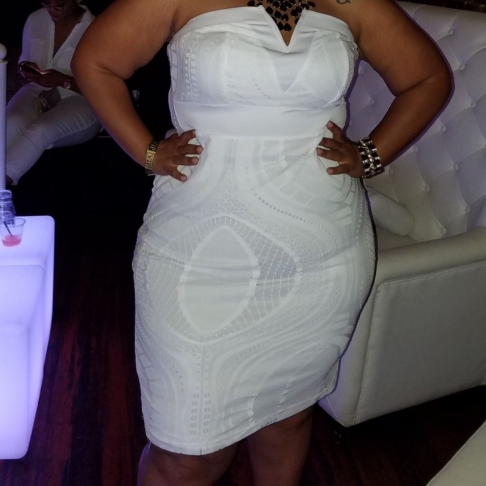 White dress